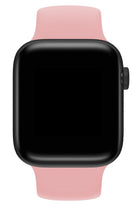 Apple Watch Uyumlu Solo Loop Silikon Kordon Lavanta Pembe