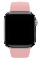 Apple Watch Uyumlu Solo Loop Silikon Kordon Lavanta Pembe