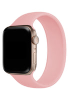 Apple Watch Uyumlu Solo Loop Silikon Kordon Lavanta Pembe