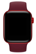 Apple Watch Uyumlu Solo Loop Silikon Kordon Sangria