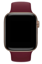 Apple Watch Uyumlu Solo Loop Silikon Kordon Sangria