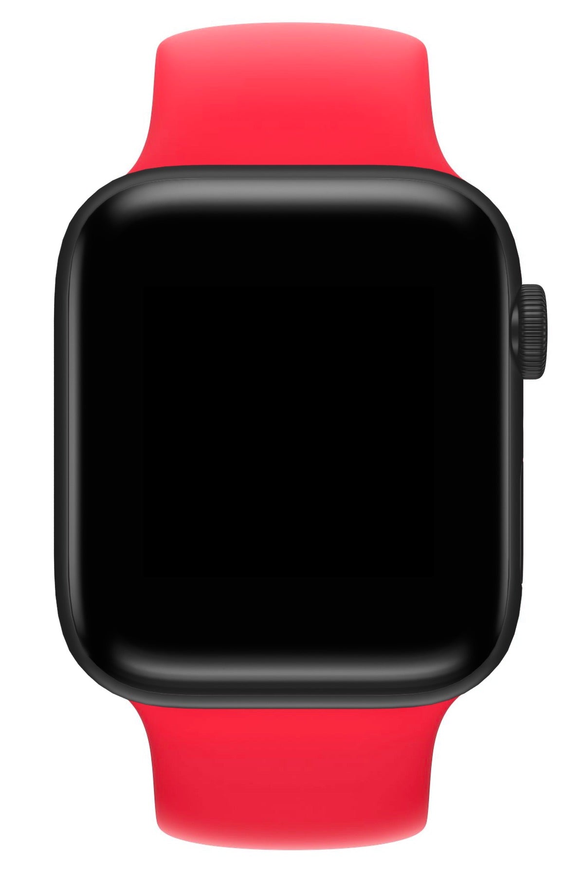 Apple Watch Uyumlu Solo Loop Silikon Kordon Scarlet Kırmızı