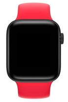 Apple Watch Uyumlu Solo Loop Silikon Kordon Scarlet Kırmızı