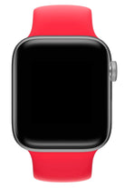 Apple Watch Uyumlu Solo Loop Silikon Kordon Scarlet Kırmızı