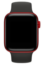 Apple Watch Uyumlu Solo Loop Silikon Kordon Siyah