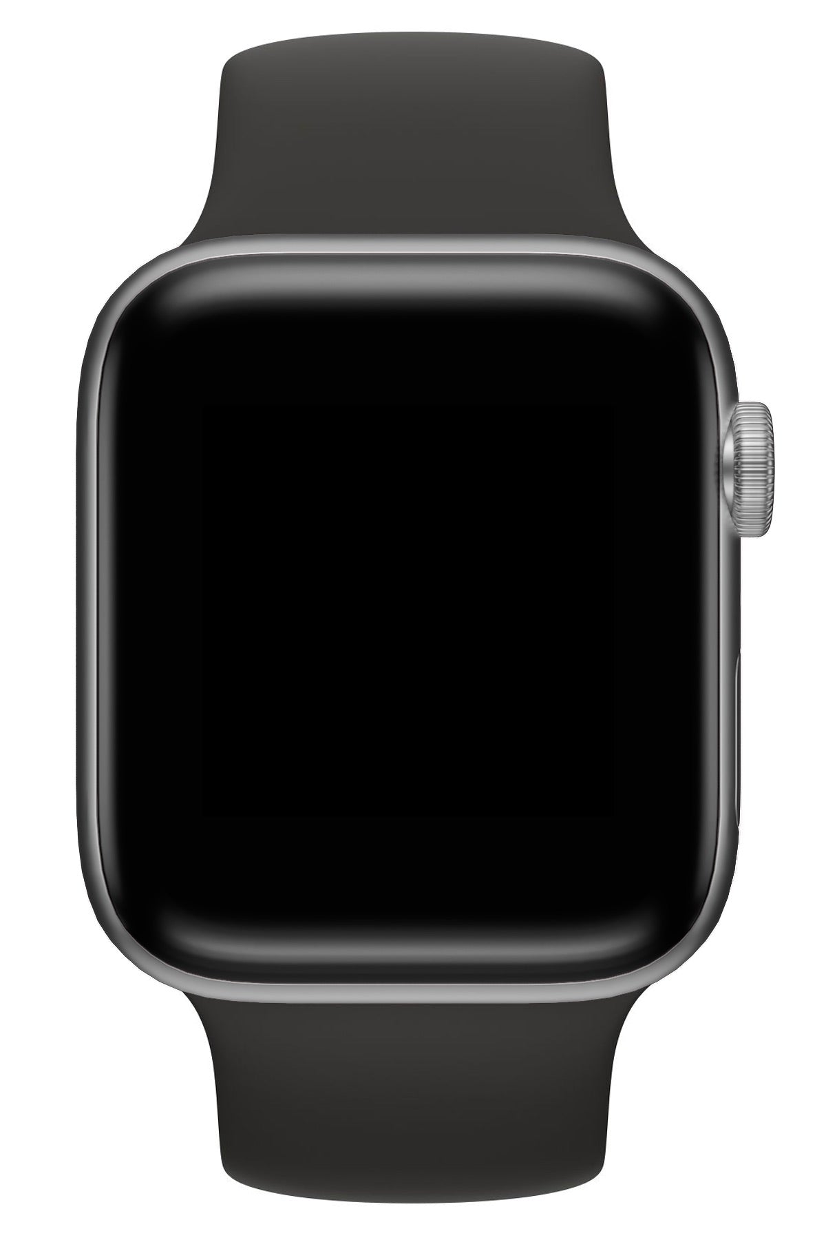 Apple Watch Uyumlu Solo Loop Silikon Kordon Siyah