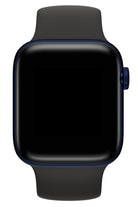 Apple Watch Uyumlu Solo Loop Silikon Kordon Siyah