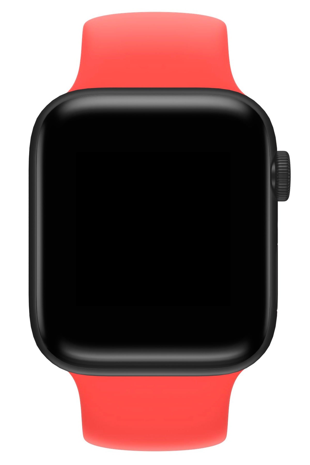Apple Watch Uyumlu Solo Loop Silikon Kordon Vermilyon Turuncu