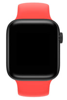 Apple Watch Uyumlu Solo Loop Silikon Kordon Vermilyon Turuncu