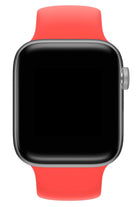 Apple Watch Uyumlu Solo Loop Silikon Kordon Vermilyon Turuncu