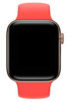 Apple Watch Uyumlu Solo Loop Silikon Kordon Vermilyon Turuncu