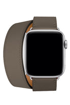 Apple Watch Uyumlu Spiralis Deri Kordon Vizon