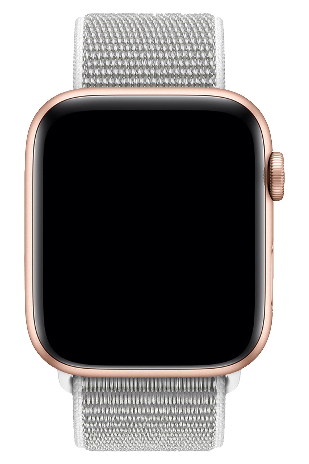 Apple Watch Uyumlu Spor Loop Kordon Beyaz Gri