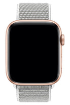 Apple Watch Uyumlu Spor Loop Kordon Beyaz Gri