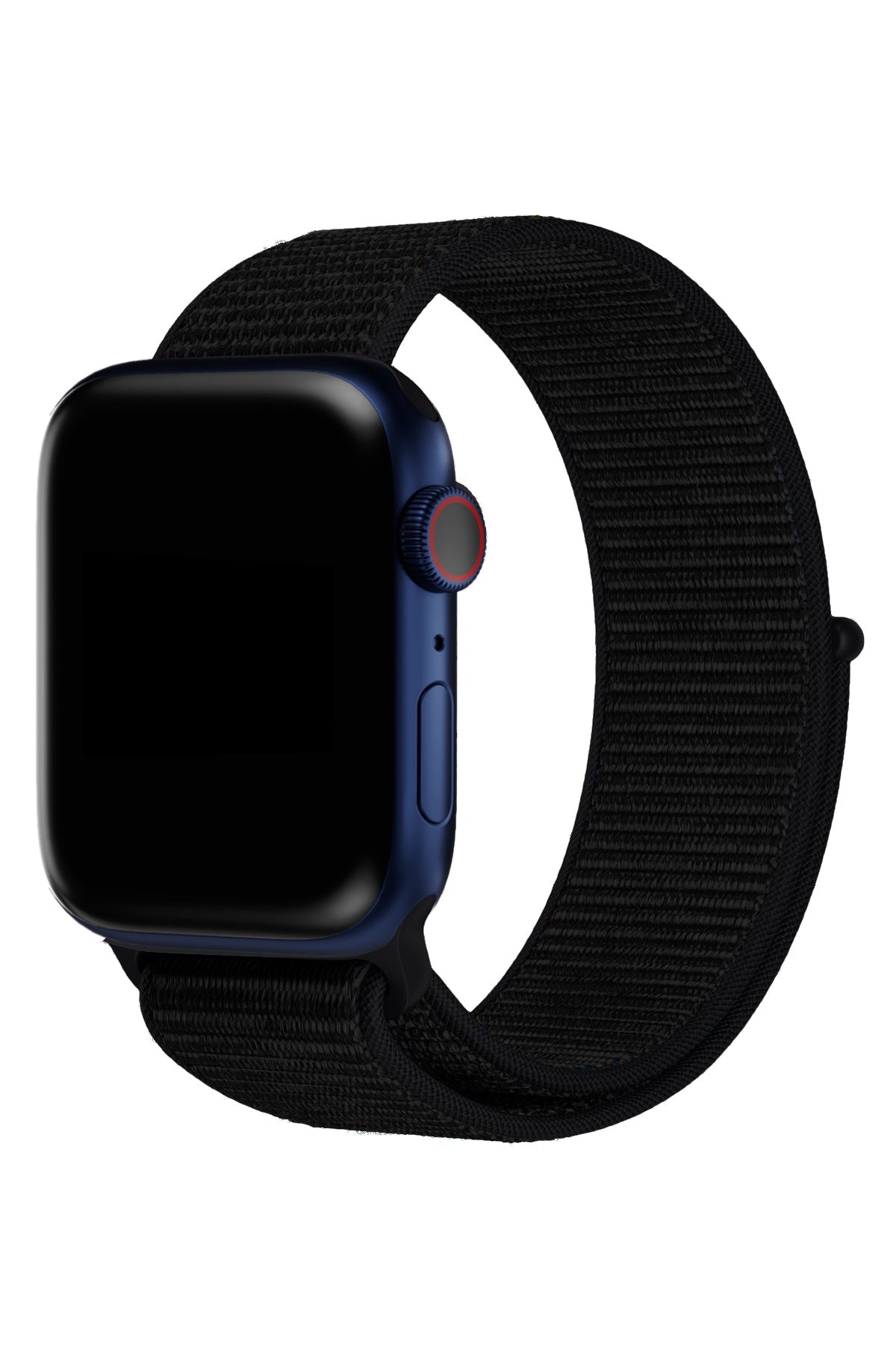 Apple Watch Uyumlu Spor Loop Kordon Dark Black
