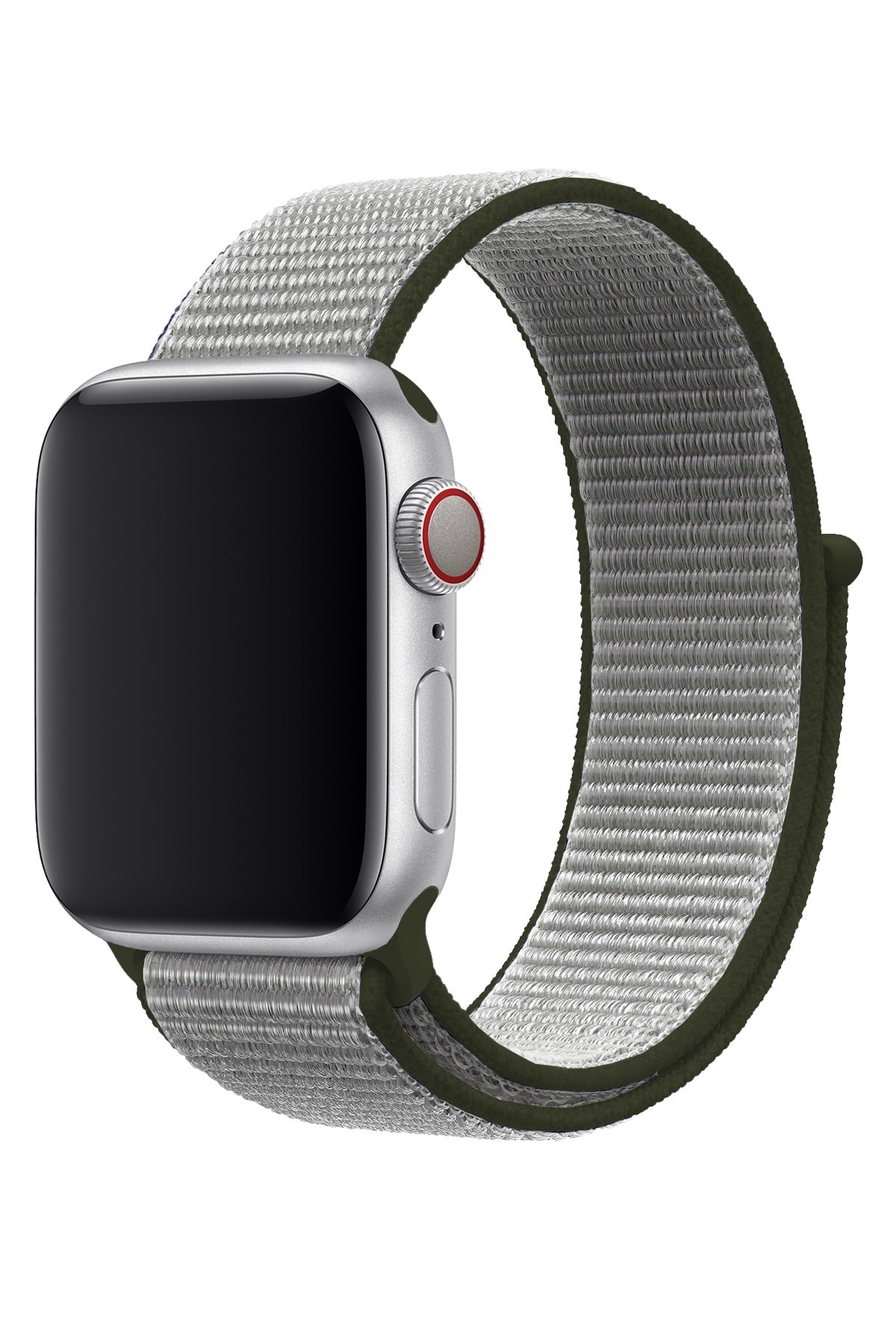 Apple Watch Uyumlu Spor Loop Kordon Gri Haki