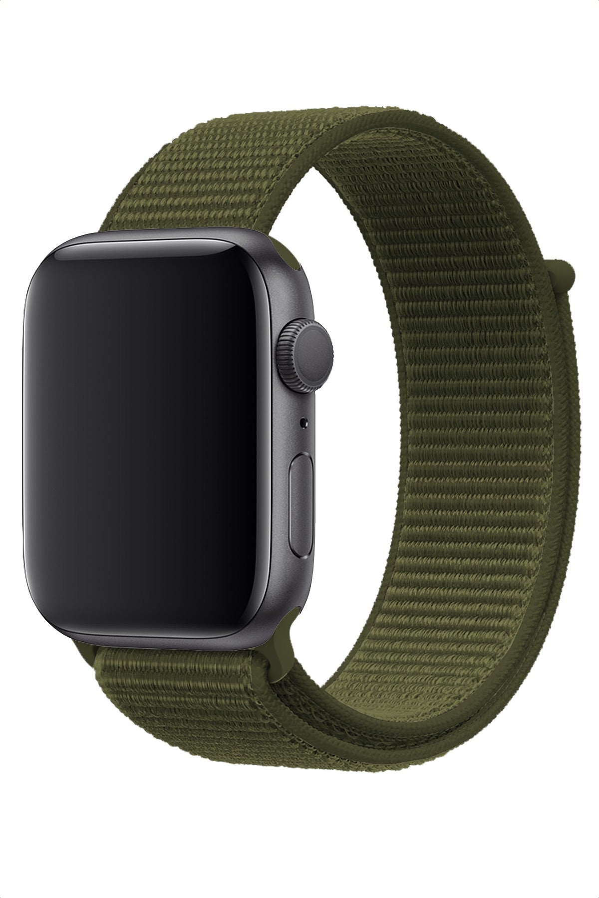 Apple Watch Uyumlu Spor Loop Kordon Haki