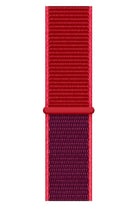 Apple Watch Uyumlu Spor Loop Kordon Karmen Kırmızı