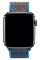 Apple Watch Uyumlu Spor Loop Kordon Kaya Mavi