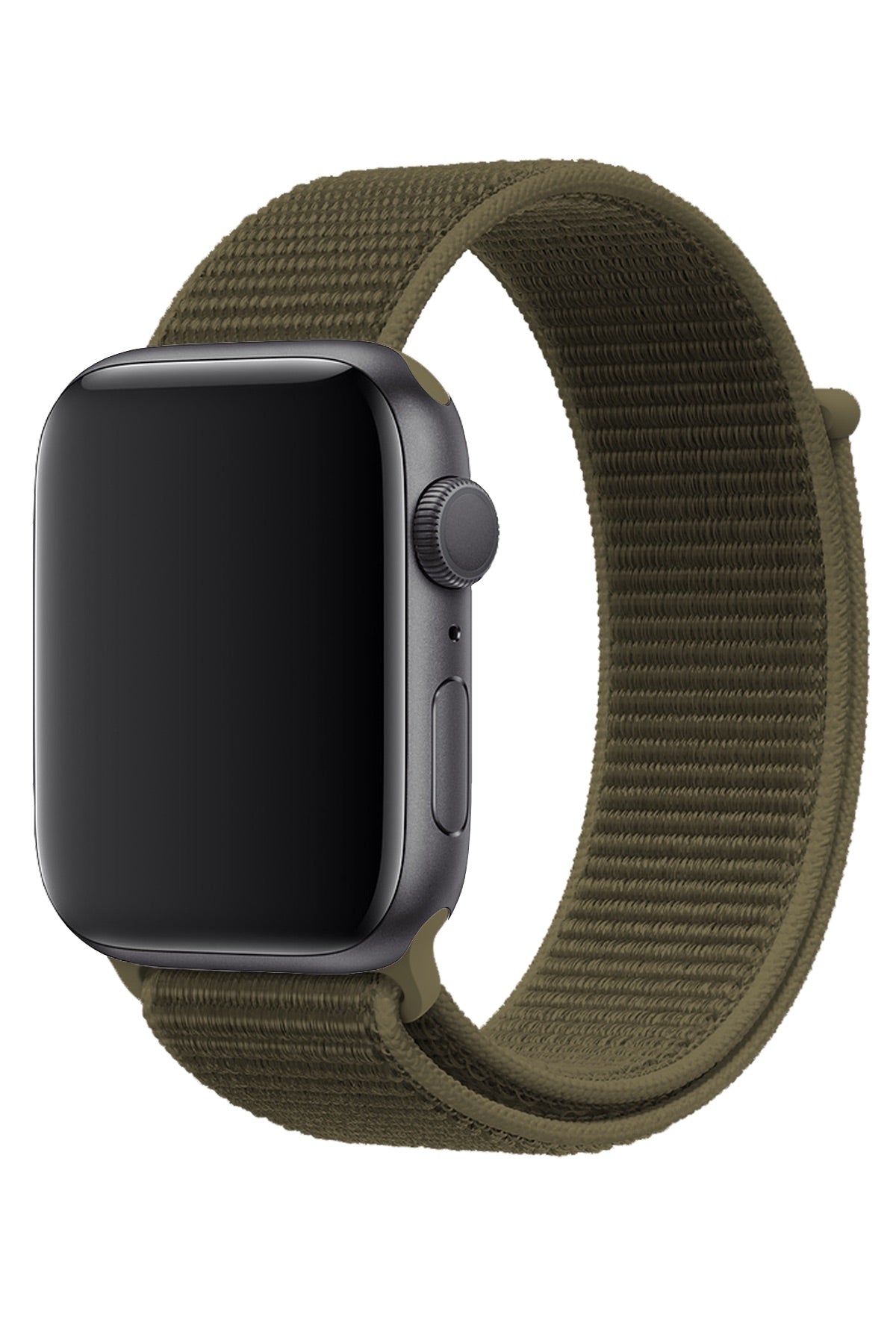 Apple Watch Uyumlu Spor Loop Kordon Komando Yeşil