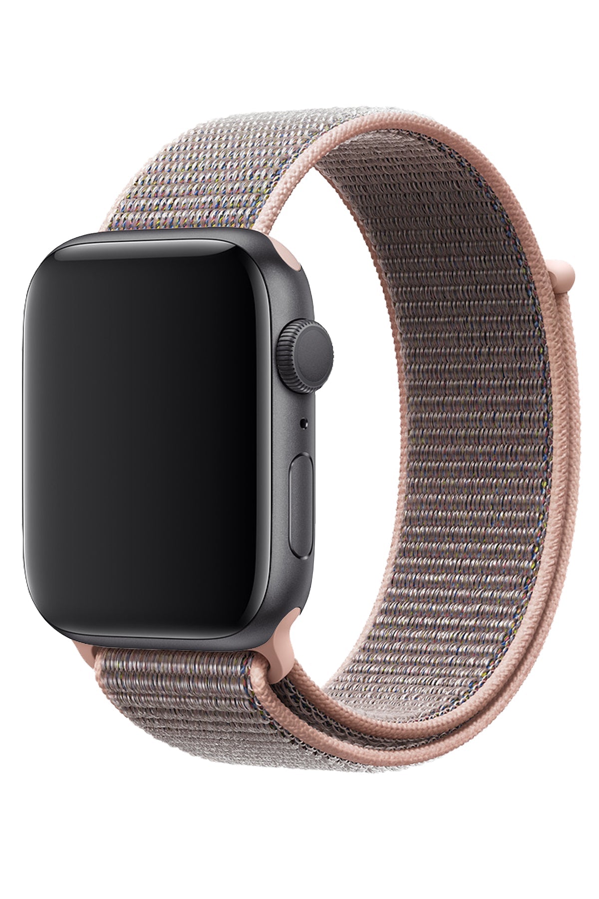 Apple Watch Uyumlu Spor Loop Kordon Kum Pembe