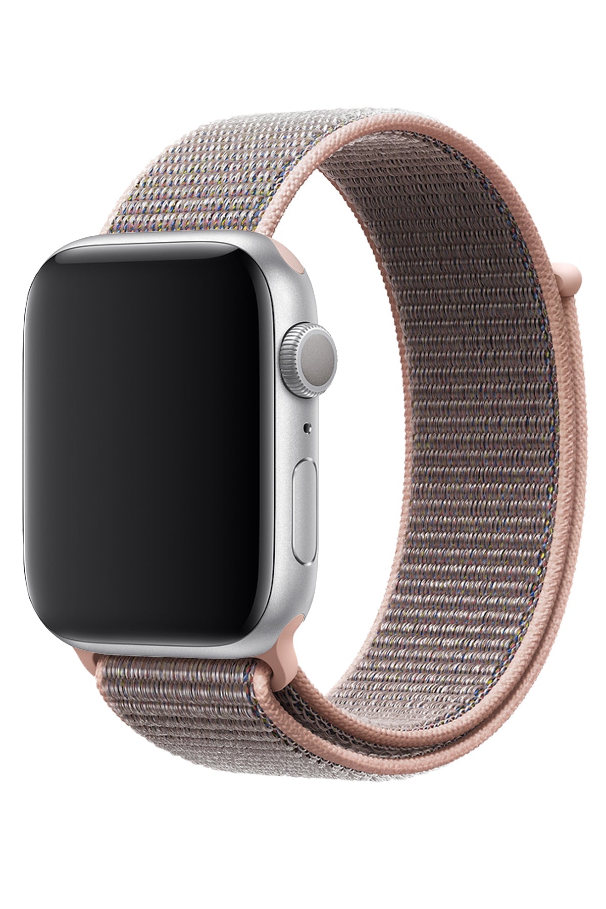 Apple Watch Uyumlu Spor Loop Kordon Kum Pembe