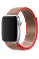 Apple Watch Uyumlu Spor Loop Kordon Neon Kahve