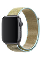 Apple Watch Uyumlu Spor Loop Kordon Yeşil Kahve