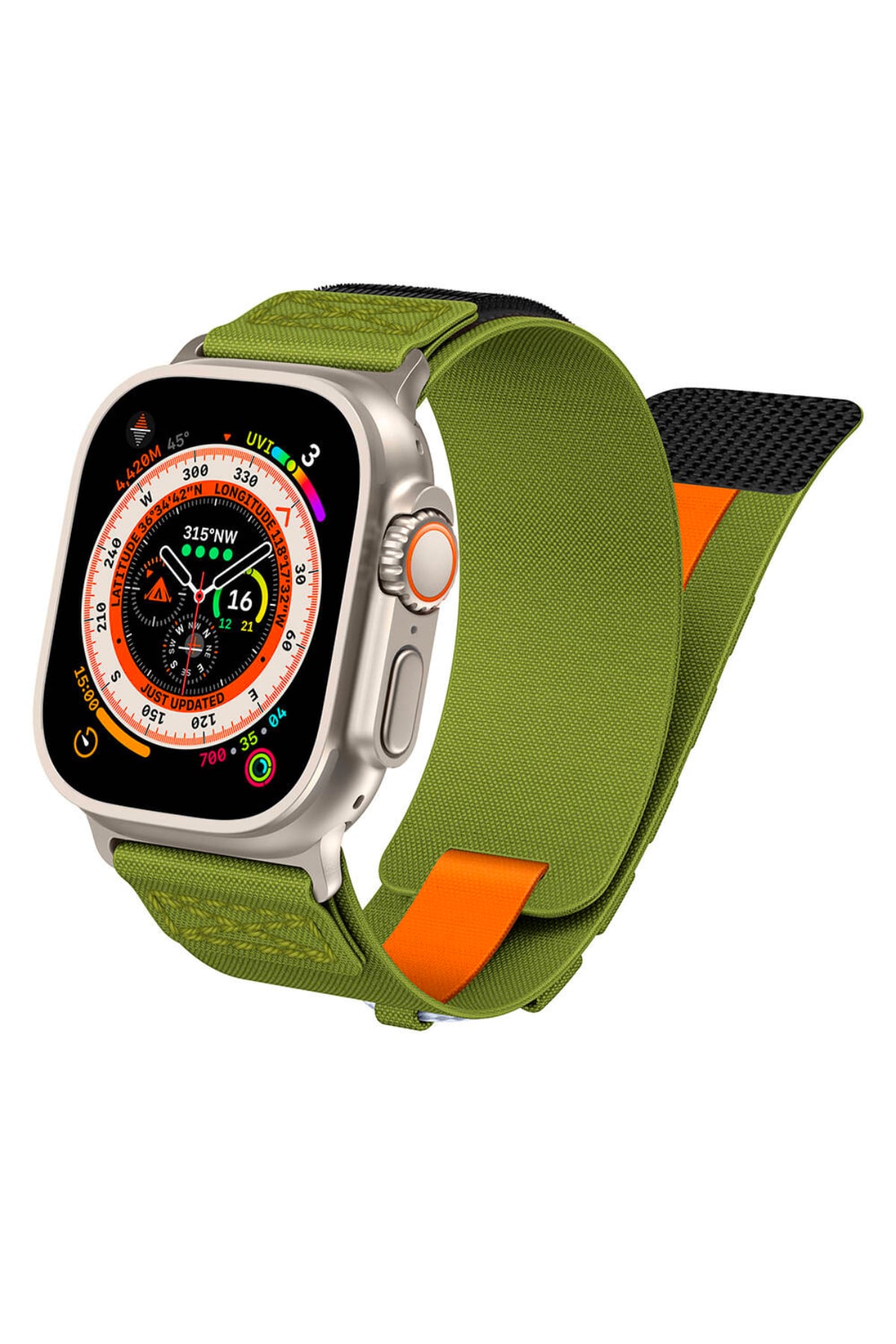 Apple Watch Uyumlu Tactical Loop Kordon Tropical