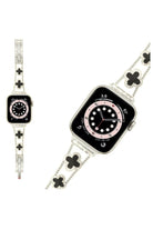 Apple Watch Uyumlu Clovella Metal Kordon Argonoir