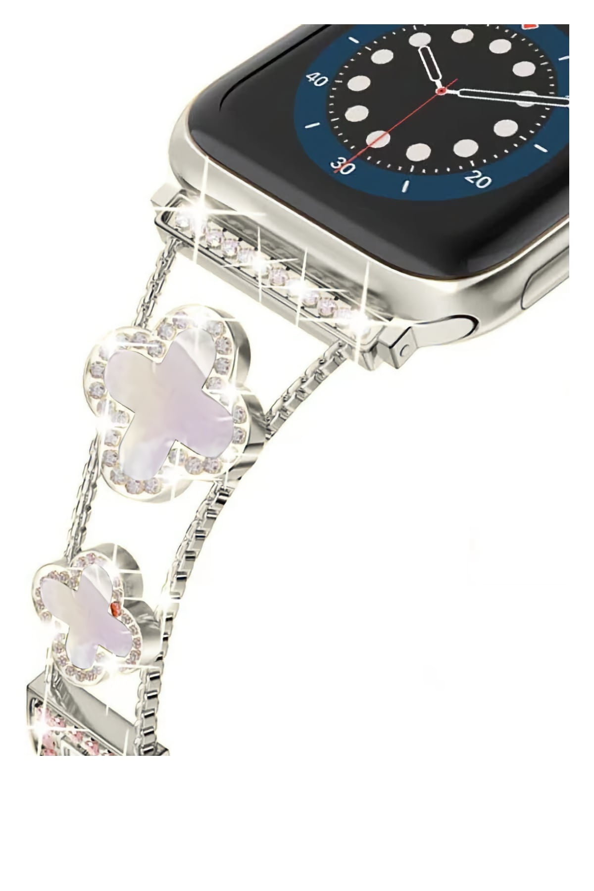 Apple Watch Uyumlu Clovella Metal Kordon Aurina