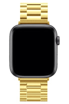 Apple Watch Uyumlu Üç Bakla Çelik Loop Kordon Altın