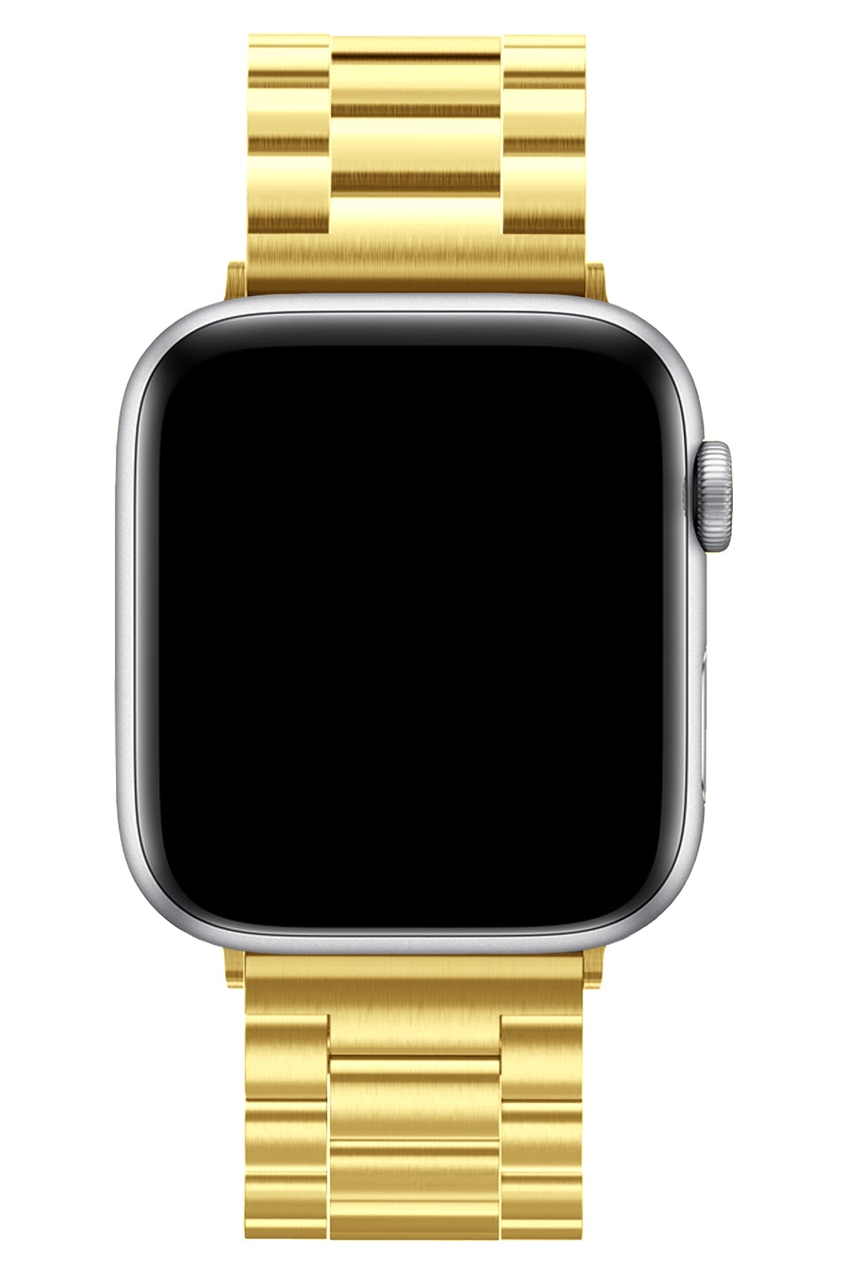 Apple Watch Uyumlu Üç Bakla Çelik Loop Kordon Altın
