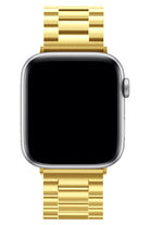 Apple Watch Uyumlu Üç Bakla Çelik Loop Kordon Altın