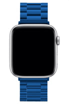 Apple Watch Uyumlu Üç Bakla Çelik Loop Kordon Mavi