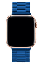 Apple Watch Uyumlu Üç Bakla Çelik Loop Kordon Mavi