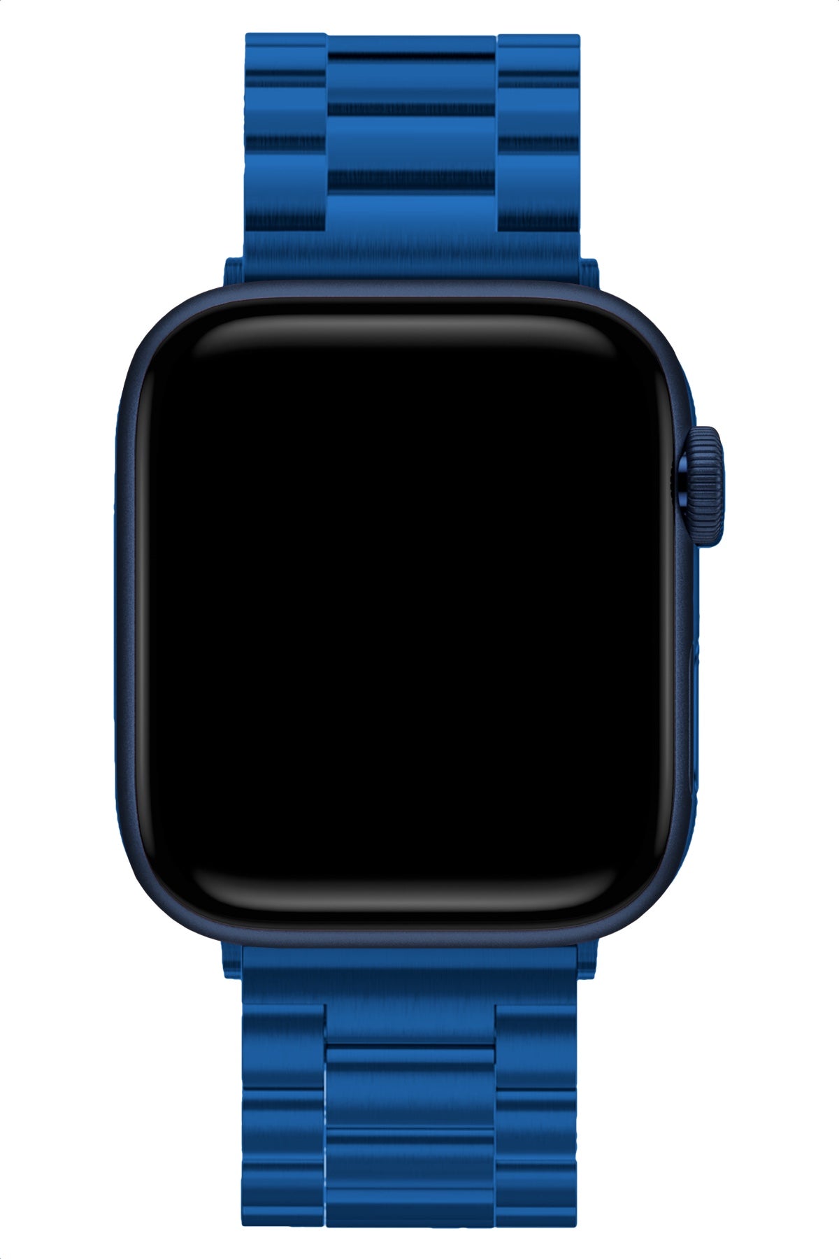 Apple Watch Uyumlu Üç Bakla Çelik Loop Kordon Mavi