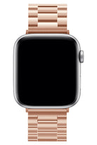 Apple Watch Uyumlu Üç Bakla Çelik Loop Kordon Rose Gold