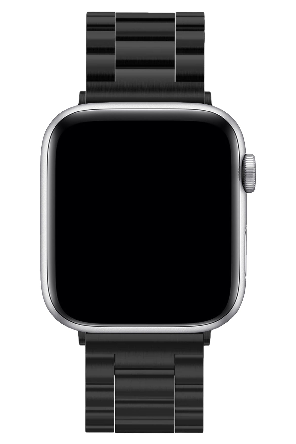 Apple Watch Uyumlu Üç Bakla Çelik Loop Kordon Siyah