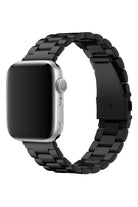 Apple Watch Uyumlu Üç Bakla Çelik Loop Kordon Siyah