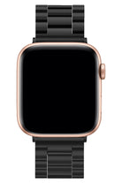 Apple Watch Uyumlu Üç Bakla Çelik Loop Kordon Siyah
