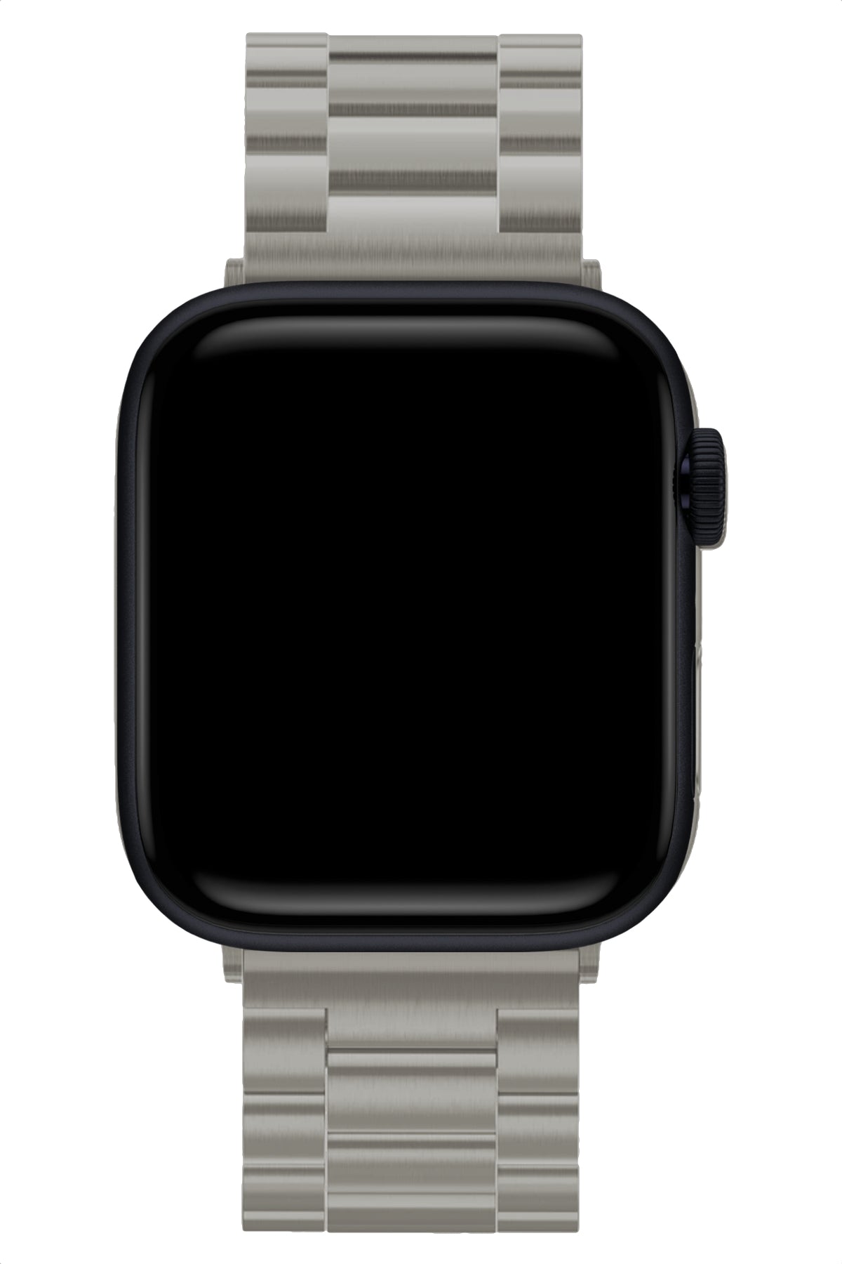 Apple Watch Uyumlu Üç Bakla Çelik Loop Kordon Titanyum