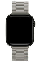 Apple Watch Uyumlu Üç Bakla Çelik Loop Kordon Titanyum