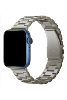 Apple Watch Uyumlu Üç Bakla Çelik Loop Kordon Titanyum