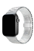 Apple Watch Uyumlu Üç Bakla Seramik Loop Kordon Beyaz