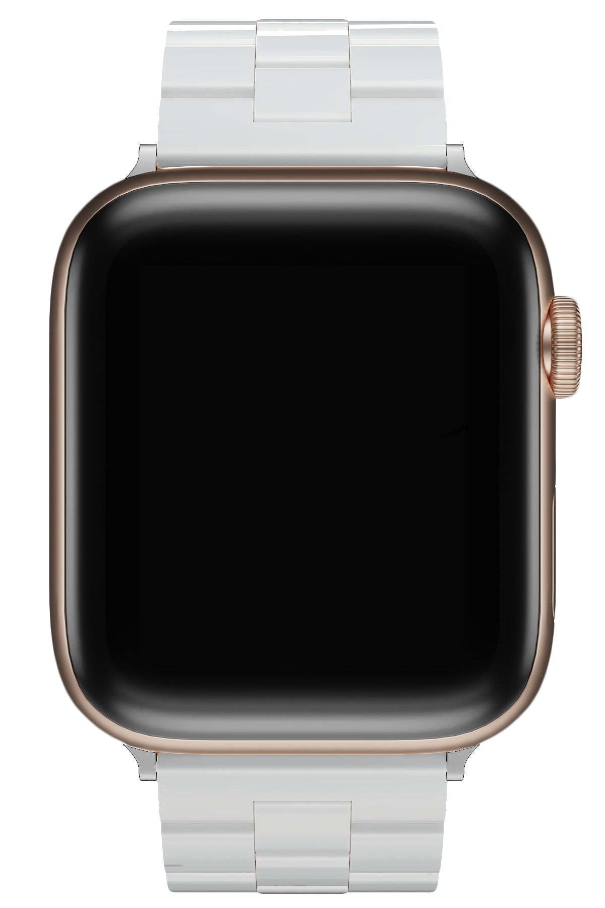 Apple Watch Uyumlu Üç Bakla Seramik Loop Kordon Beyaz