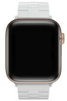 Apple Watch Uyumlu Üç Bakla Seramik Loop Kordon Beyaz