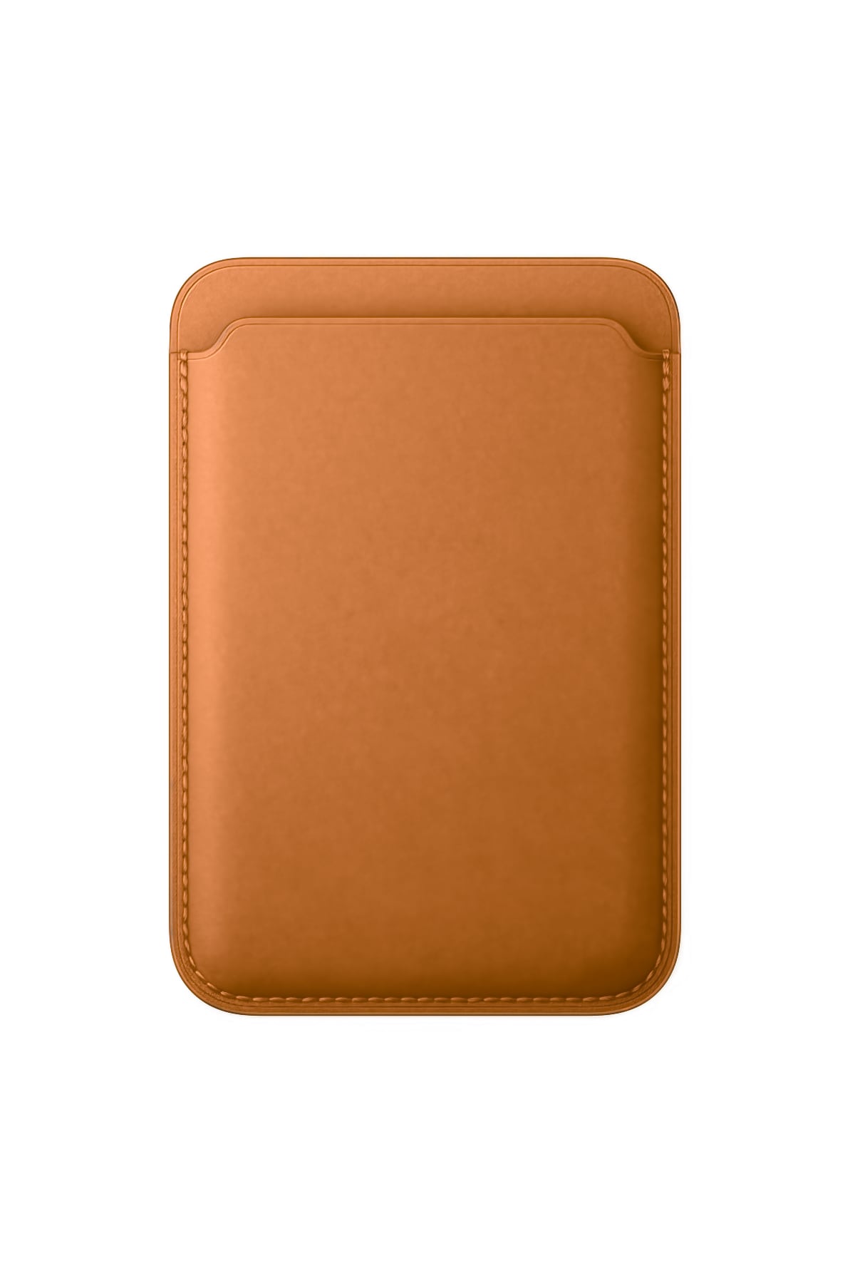 Magsafe Uyumlu Pu Deri Kartlık Copper