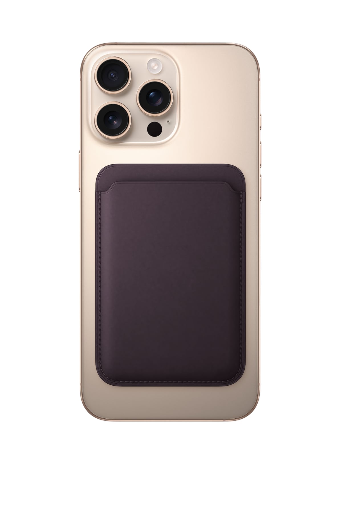 Magsafe Uyumlu Pu Deri Kartlık Violet