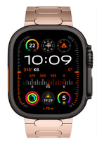 Titanova Apple Watch Uyumlu Titanyum Kordon Rose